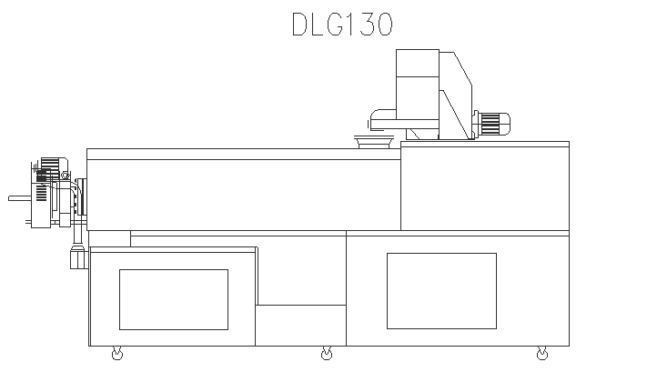 DLG130单螺杆挤压膨化机